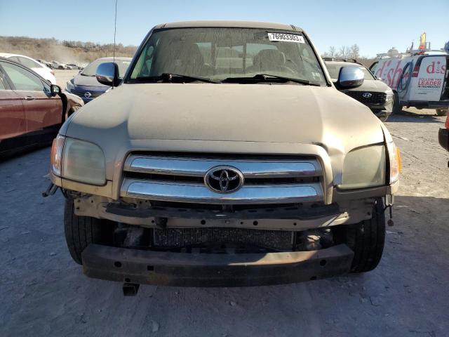 5TBRT34193S408218 - 2003 TOYOTA TUNDRA ACCESS CAB SR5 BEIGE photo 5