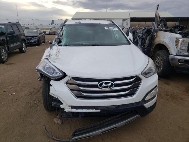 5XYZUDLA5EG128212 - 2014 HYUNDAI SANTA FE S WHITE photo 5