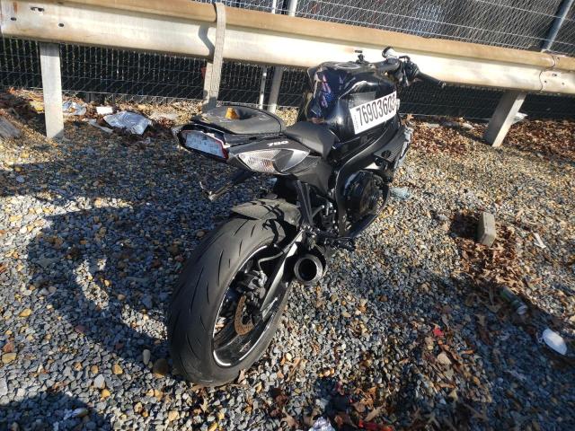 JS1GR7MA7L7101087 - 2020 SUZUKI GSX-R750 BLACK photo 4