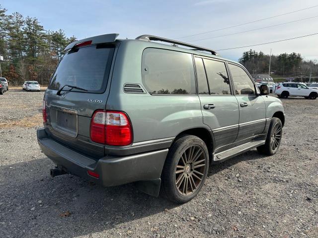 JTJHT00W013504169 - 2001 LEXUS LX 470 GRAY photo 4