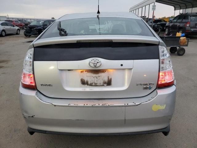 JTDKB20U163163216 - 2006 TOYOTA PRIUS SILVER photo 6