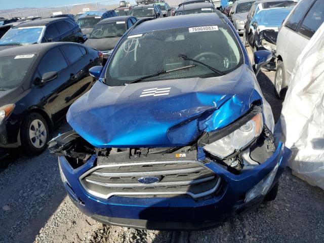 MAJ3S2GE3MC445458 - 2021 FORD ECOSPORT SE Կապույտ լուսանկար 5