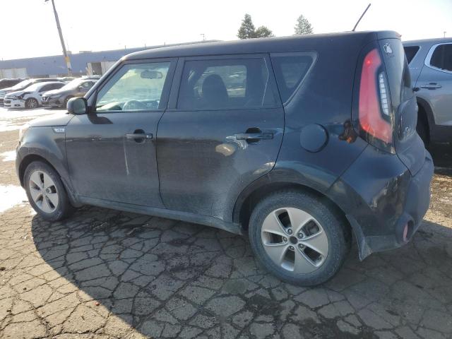 KNDJN2A29F7756119 - 2015 KIA SOUL BLACK photo 2