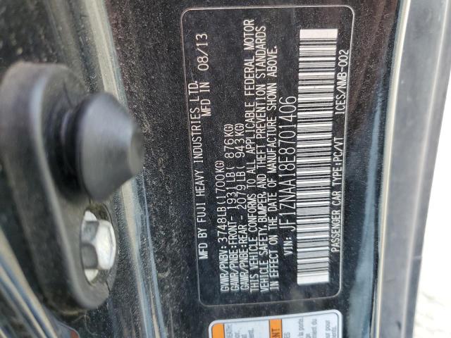 JF1ZNAA18E8701406 - 2014 TOYOTA SCION FR-S 黑色 照片 12