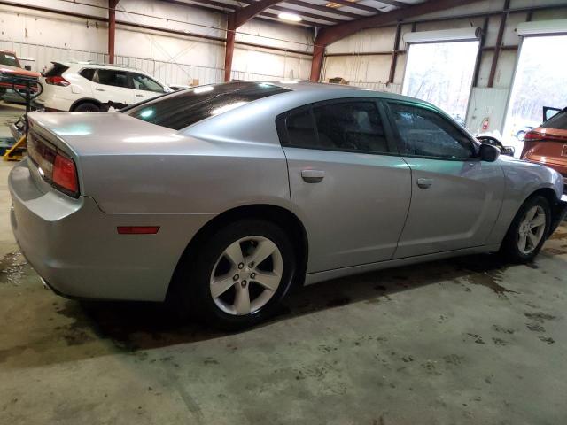 2C3CDXBG1EH274822 - 2014 DODGE CHARGER SE SILVER photo 3