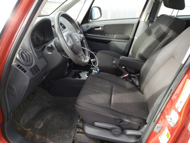 JS2YB5A27B6300344 - 2011 SUZUKI SX4 JX RED photo 7