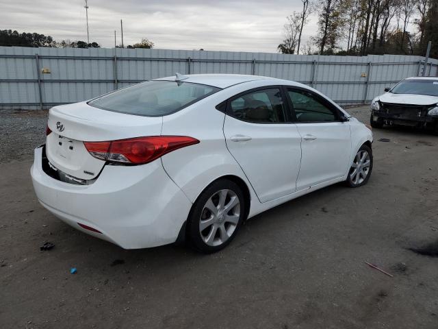 5NPDH4AE3DH455039 - 2013 HYUNDAI ELANTRA GLS WHITE photo 3