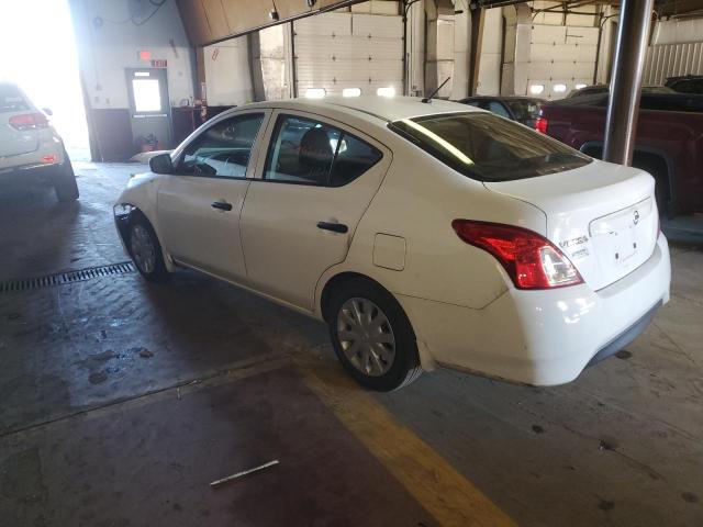 3N1CN7AP2KL829714 - 2019 NISSAN VERSA S WHITE photo 2