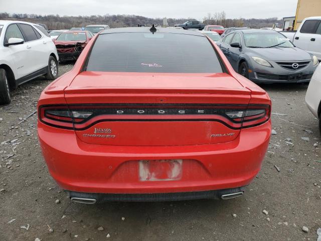 2C3CDXHG5GH350813 - 2016 DODGE CHARGER SXT RED photo 6