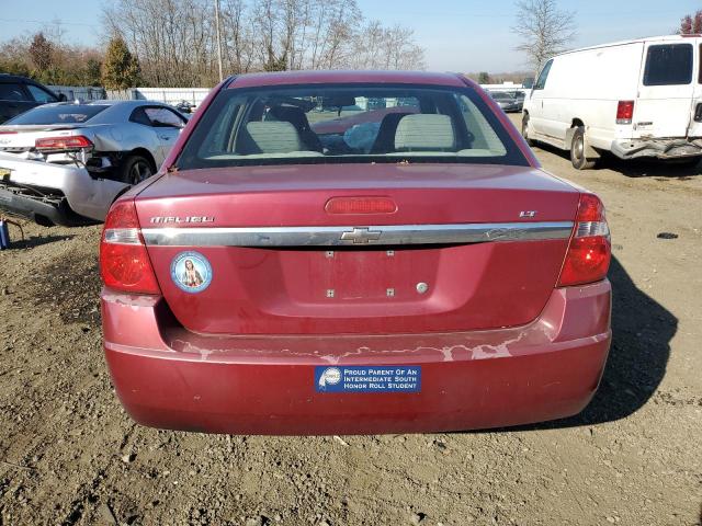 1G1ZT53F26F222470 - 2006 CHEVROLET MALIBU LT BURGUNDY photo 6