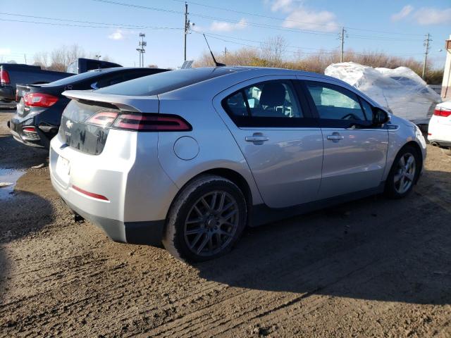 1G1RA6E42CU107527 - 2012 CHEVROLET VOLT SILVER photo 3