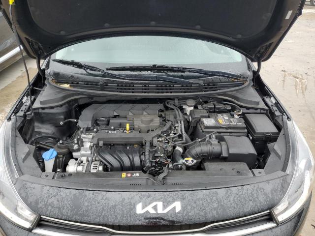 3KPA24AD9PE529309 - 2023 KIA RIO LX BLACK photo 11