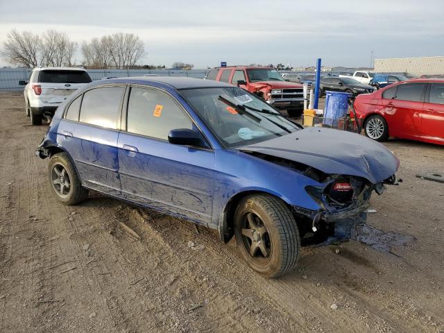 1HGES16325L018837 - 2005 HONDA CIVIC DX VP أزرق صورة 4