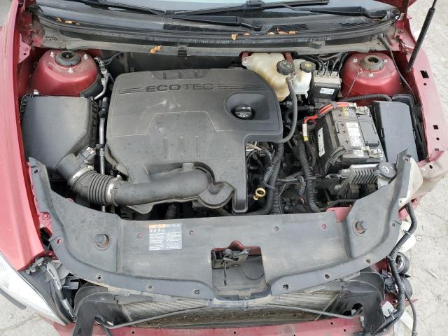 1G1ZC5E09CF324319 - 2012 CHEVROLET MALIBU 1LT RED photo 11