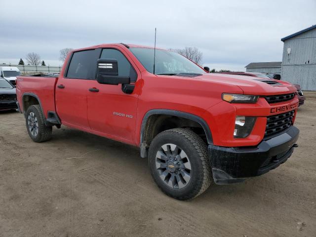 2GC4YME73P1720334 - 2023 CHEVROLET SILVERADO K2500 CUSTOM RED photo 4