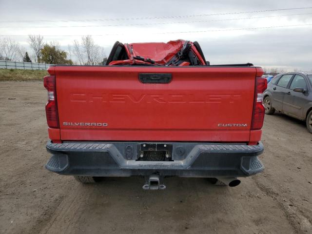 2GC4YME73P1720334 - 2023 CHEVROLET SILVERADO K2500 CUSTOM RED photo 6