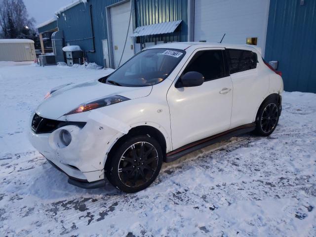 JN8AF5MVXET362868 - 2014 NISSAN JUKE S WHITE photo 1