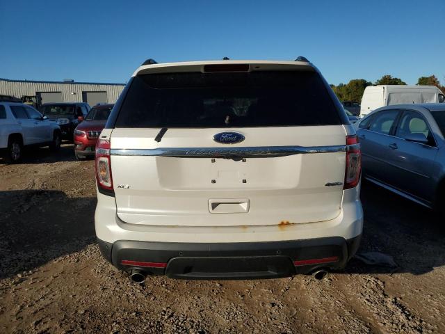 1FM5K8D89DGB18815 - 2013 FORD EXPLORER XLT WHITE photo 6