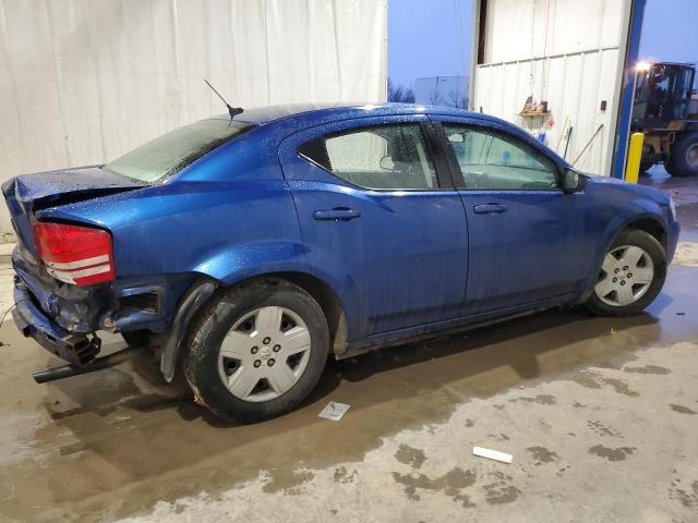 1B3CC4FB9AN139652 - 2010 DODGE AVENGER SXT BLUE photo 3