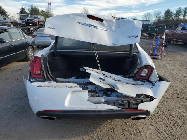 2C3CCAGG8LH164596 - 2020 CHRYSLER 300 S WHITE photo 6