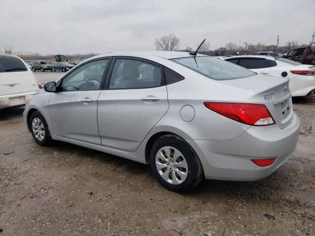 KMHCT4AE0FU859169 - 2015 HYUNDAI ACCENT GLS SILVER photo 2