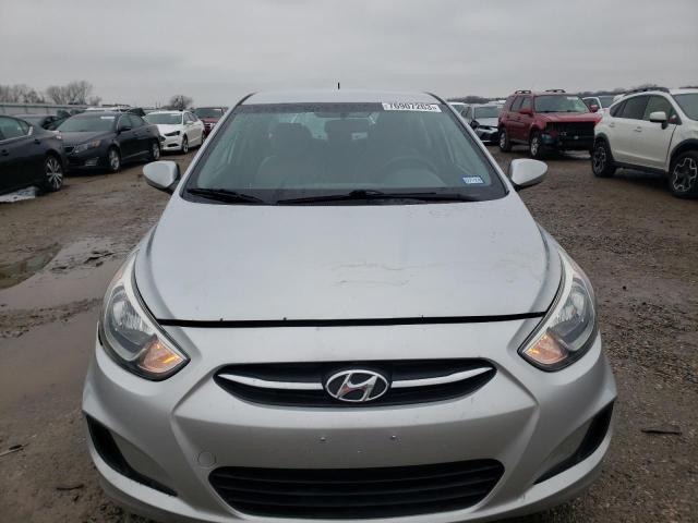 KMHCT4AE0FU859169 - 2015 HYUNDAI ACCENT GLS SILVER photo 5