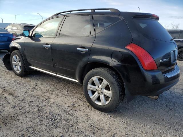 JN8AZ08W47W646866 - 2007 NISSAN MURANO SL BLACK photo 2