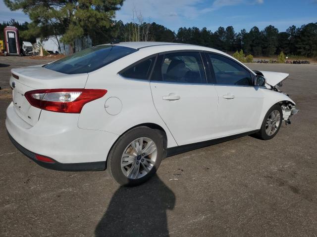 1FAHP3H2XCL454044 - 2012 FORD FOCUS SEL WHITE photo 3