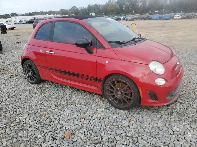 3C3CFFJH4DT666925 - 2013 FIAT 500 ABARTH RED photo 4