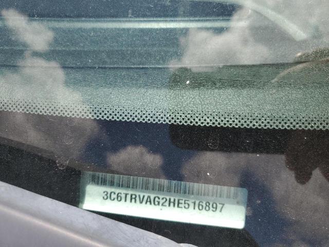 3C6TRVAG2HE516897 - 2017 RAM PROMASTER 1500 STANDARD WHITE photo 10