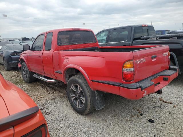 5TESN92N72Z086305 - 2002 TOYOTA TACOMA XTRACAB PRERUNNER წითელი ფოტო 2