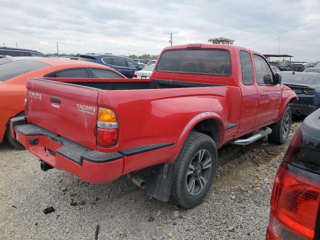 5TESN92N72Z086305 - 2002 TOYOTA TACOMA XTRACAB PRERUNNER წითელი ფოტო 3