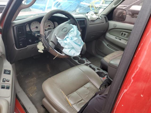 5TESN92N72Z086305 - 2002 TOYOTA TACOMA XTRACAB PRERUNNER წითელი ფოტო 8