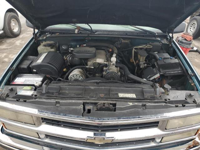 1GNGC26J3XJ512638 - 1999 CHEVROLET SUBURBAN C2500 GREEN photo 11