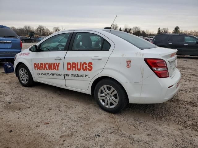 1G1JB5SGXH4149115 - 2017 CHEVROLET SONIC LS 白色 照片 2