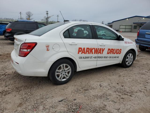 1G1JB5SGXH4149115 - 2017 CHEVROLET SONIC LS 白色 照片 3