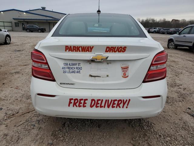 1G1JB5SGXH4149115 - 2017 CHEVROLET SONIC LS 白色 照片 6