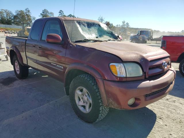 5TBBT48113S335122 - 2003 TOYOTA TUNDRA ACCESS CAB LIMITED BURGUNDY photo 4