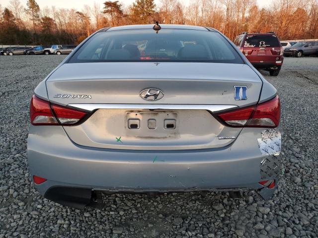 5NPEC4AC5EH917331 - 2014 HYUNDAI SONATA SE SILVER photo 6