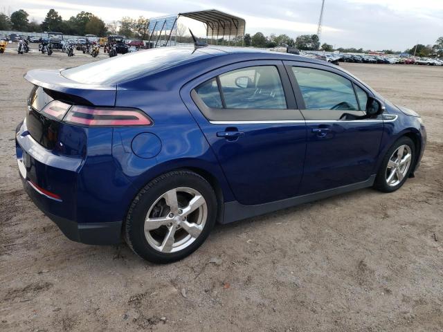 1G1RD6E47CU110866 - 2012 CHEVROLET VOLT BLUE photo 3