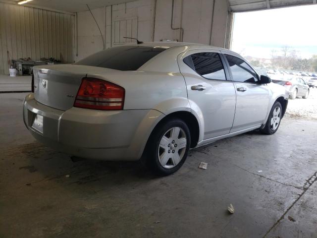 1B3CC4FBXAN103856 - 2010 DODGE AVENGER SXT SILVER photo 3