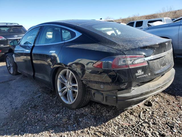 5YJSA1CP0CFP02989 - 2012 TESLA MODEL S შავი ფოტო 2