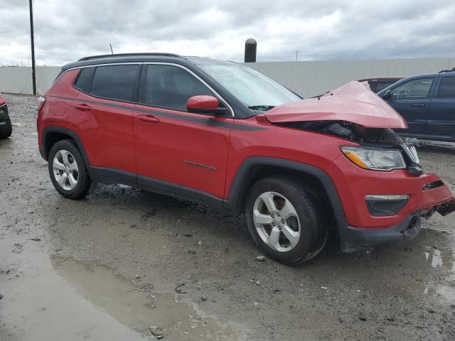 3C4NJCBB1JT287209 - 2018 JEEP COMPASS LATITUDE RED photo 4