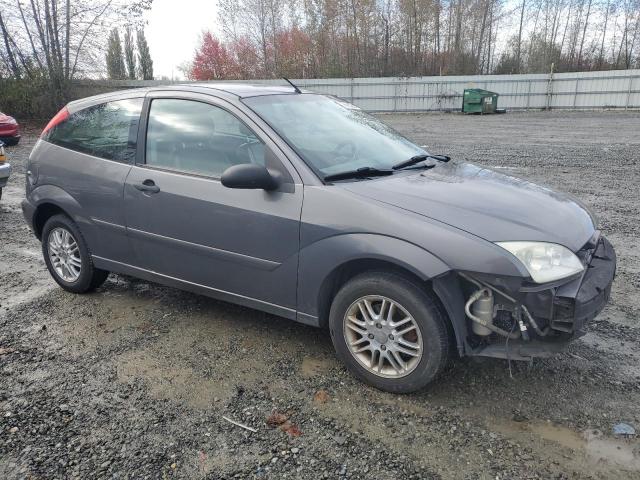 1FAFP31N67W118990 - 2007 FORD FOCUS ZX3 GRAY photo 4