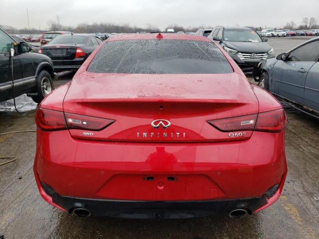 JN1FV7EL3HM701565 - 2017 INFINITI Q60 RED SPORT 400 RED photo 6