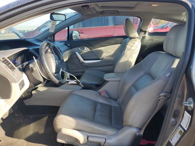 2HGFG3B06CH539051 - 2012 HONDA CIVIC EXL ნაცრისფერი ფოტო 7