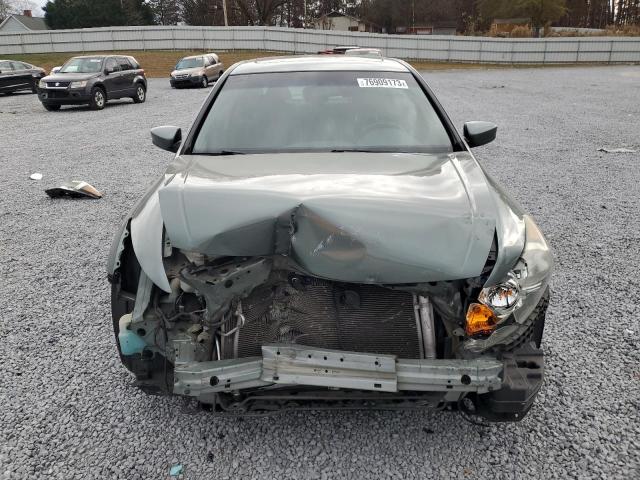 1HGCP36829A010206 - 2009 HONDA ACCORD EXL GREEN photo 5