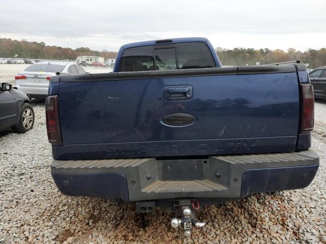 1FTWW32RX8EA88673 - 2008 FORD F350 SUPER DUTY BLUE photo 6