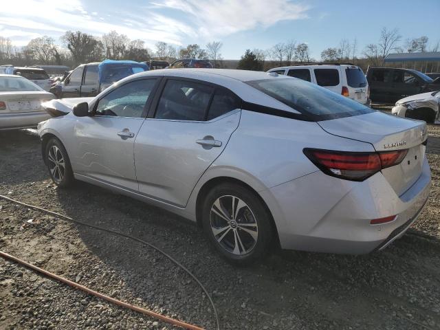 3N1AB8CV5NY290529 - 2022 NISSAN SENTRA SV SILVER photo 2