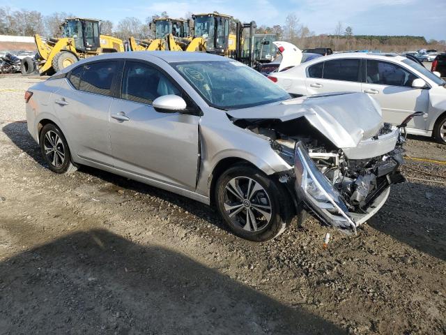 3N1AB8CV5NY290529 - 2022 NISSAN SENTRA SV SILVER photo 4